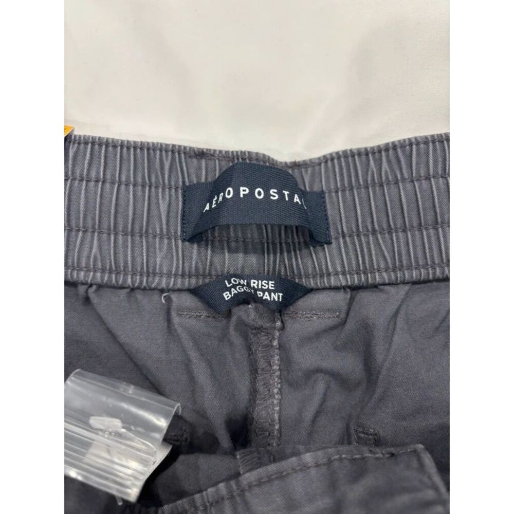 NWT Aero Grey Twill Wide Leg Medium Pants - Picture 3 of 7